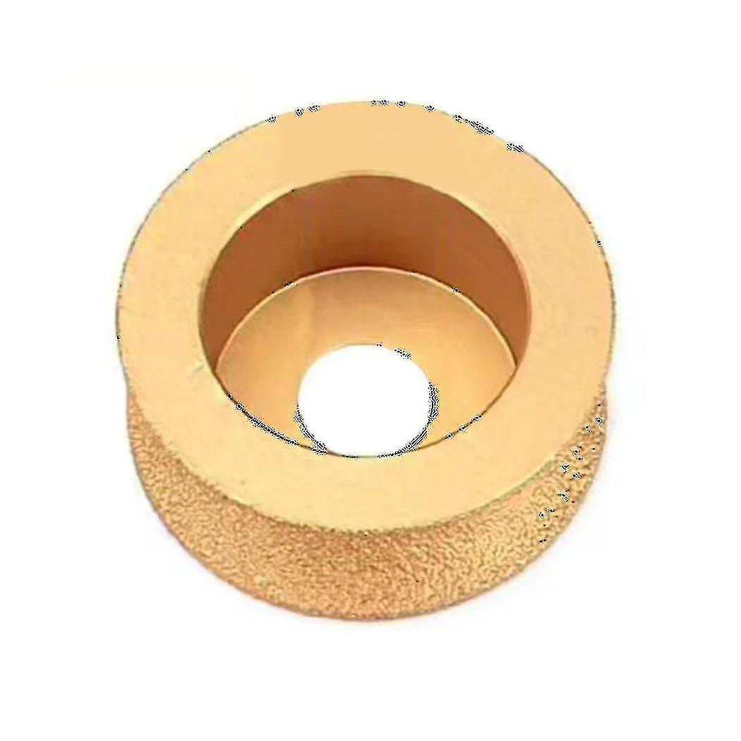 20mm تتحمل ضياء 75mm جولة الجافة فراغ ملحومة الماس طحن عجلة ديمي بولنوسي حافة الرخام متفوقا