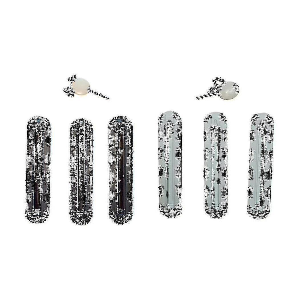2 Set For Fins Box Surfboard Accessories Surfboard Colorful Future Fins Plug With Key Screws, Black