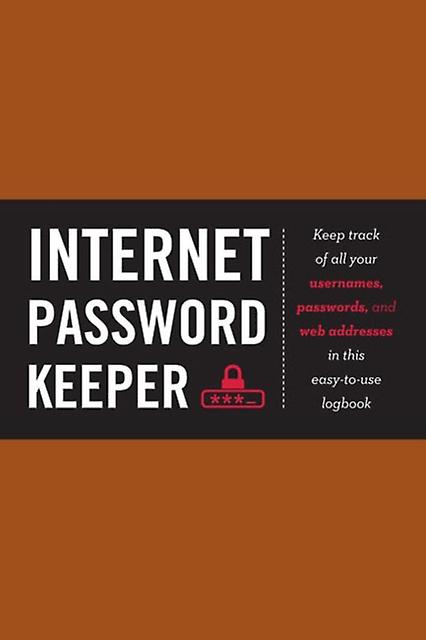 Carnet de mots de passe Internet