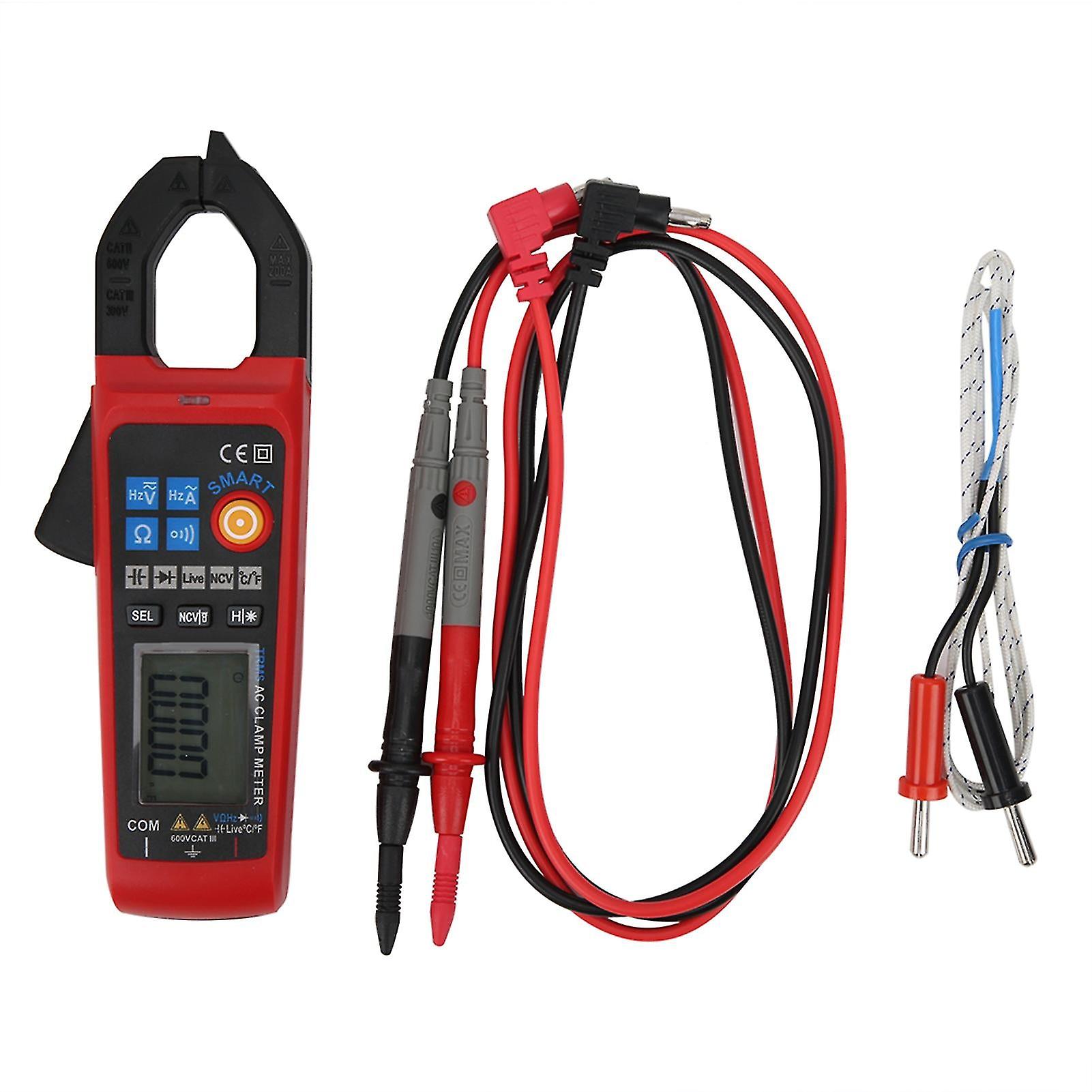 My2160s Clamp Multimeter Mini Smart Digital Lcd Display Ac/dc Voltage Meter Testing Instrument