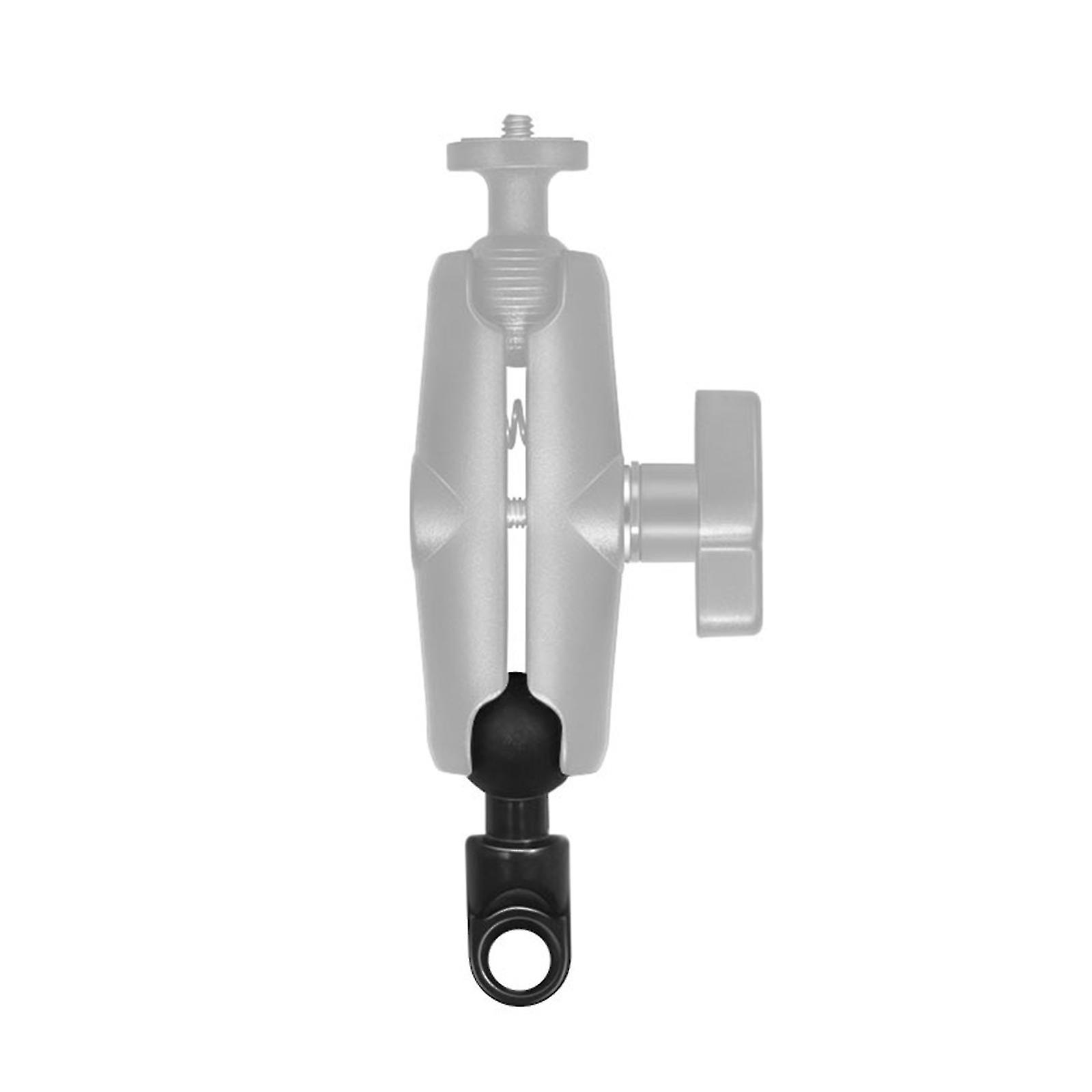 Motorcycle Angled Base 10mm Hole Ball Compatible With Head Adapter Work Compatible With Camera Smartphon