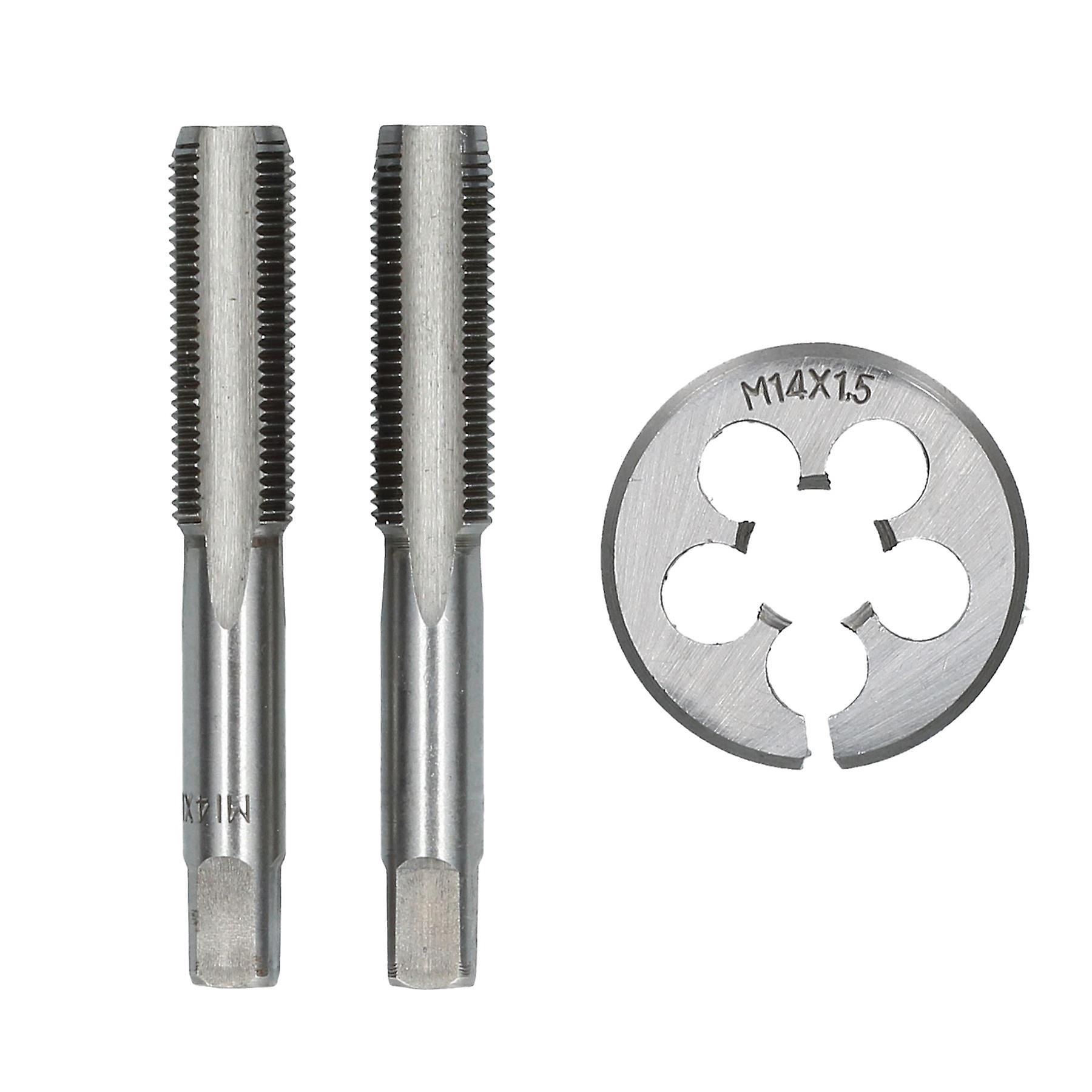 M14 x 1.5mm Metric Tap and Die Tungsten Steel Taper and Plug TD006_TD041
