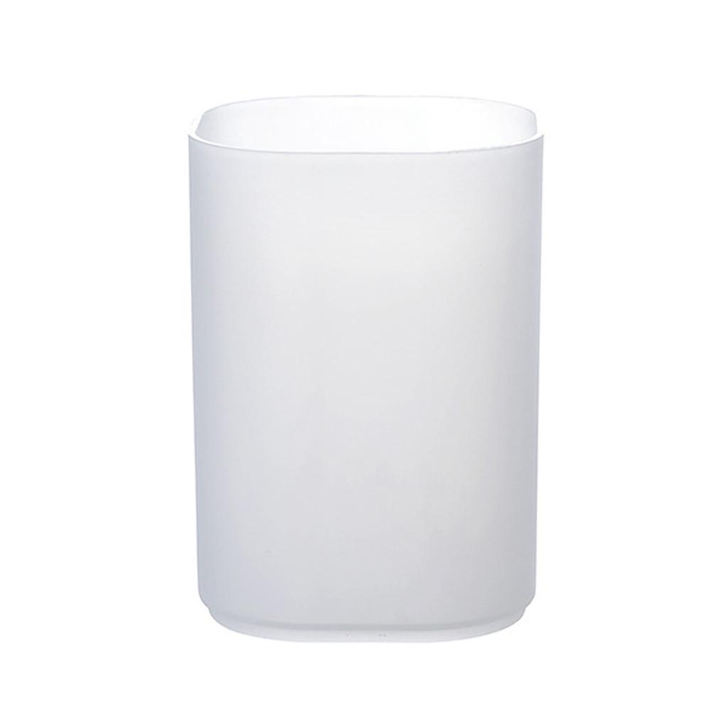 Decorative Matte PP Pen Cup Stackable Makeup Tool Holder Remote Control Holder