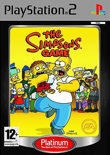 The Simpsons - Platinum Edition (PS2) - PAL - New & Sealed