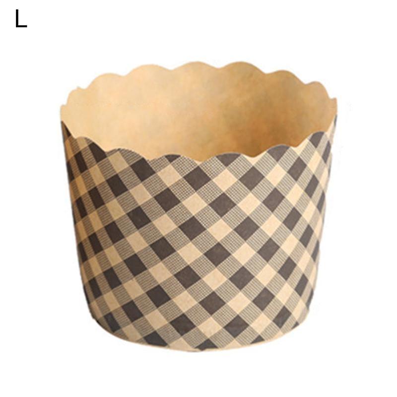 100Pcs Cake Cups Healthy Portable Lightweight Cake Containers Eco-friendly Stackable Cupcake Holders