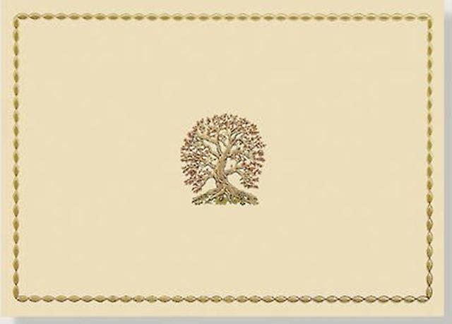 Note Card Tree Of Life Paperback Book