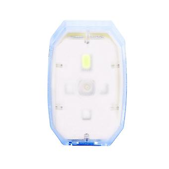 Lichtgewicht USB oplaadbare LED-lichtnachtveiligheidslamp voor buiten hardlopen Fietsen blauw
