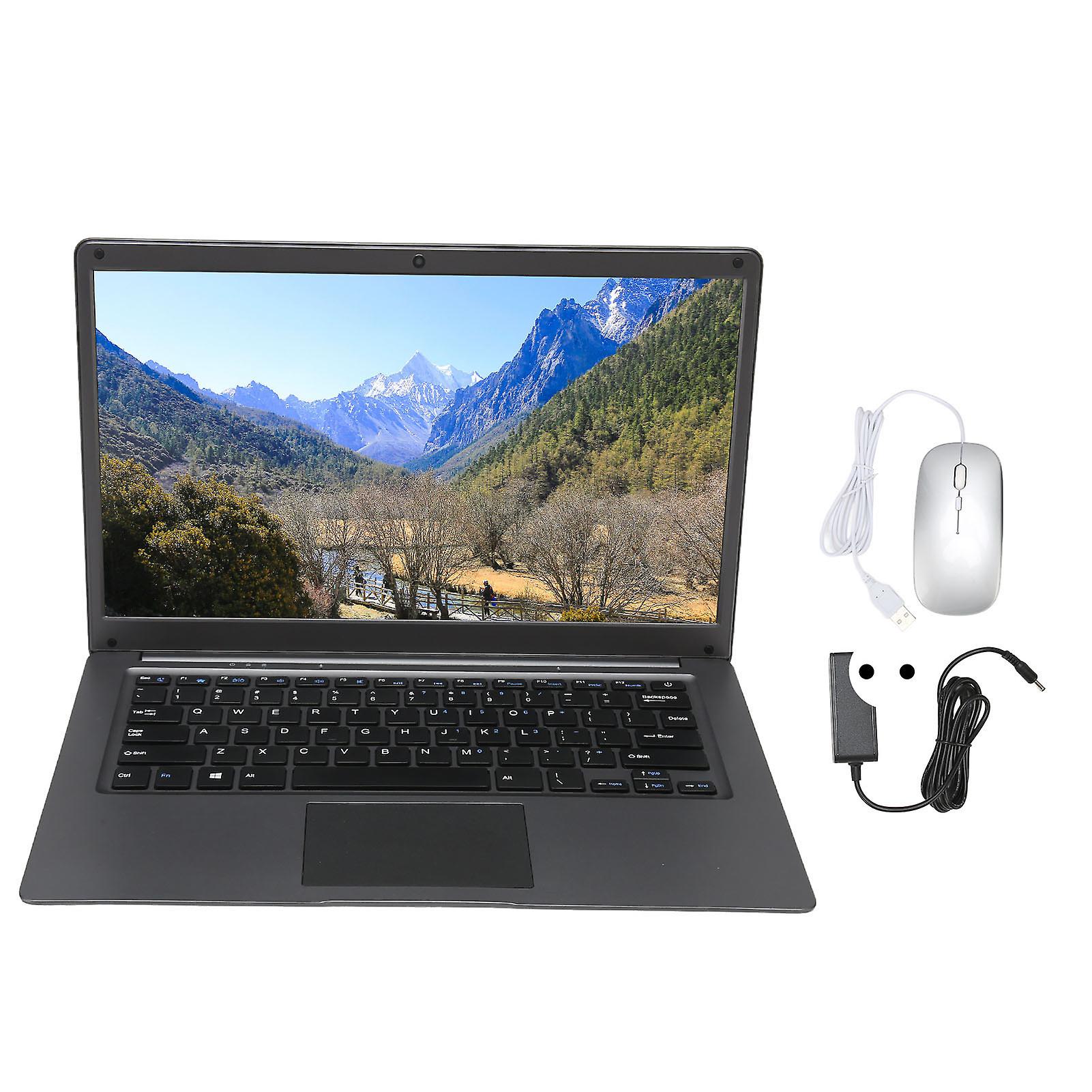 14.1inch Laptop for Windows 11 Pro HD 1920x1080 Thin Light Laptop 8GB DDR4 WiFi Bluetooth Notebook Computer 100240V