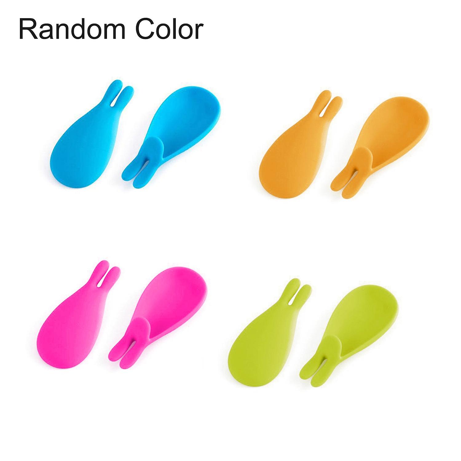 ZHOUBA Lovely Multi-Function Silicone Gel Rabbit Shape Tea Bag Holder Tea Cup Hanger