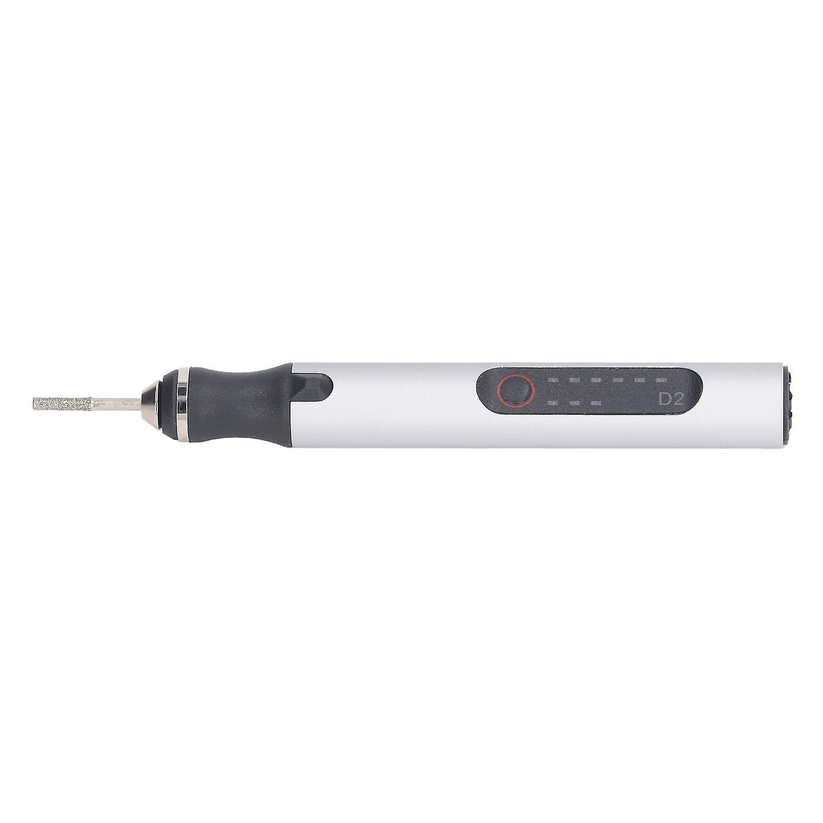 DEWIN Electric Grinder Pen, USB Rechargeable Adjustable Speed Smart Polishing Engraving Grinding Tool
