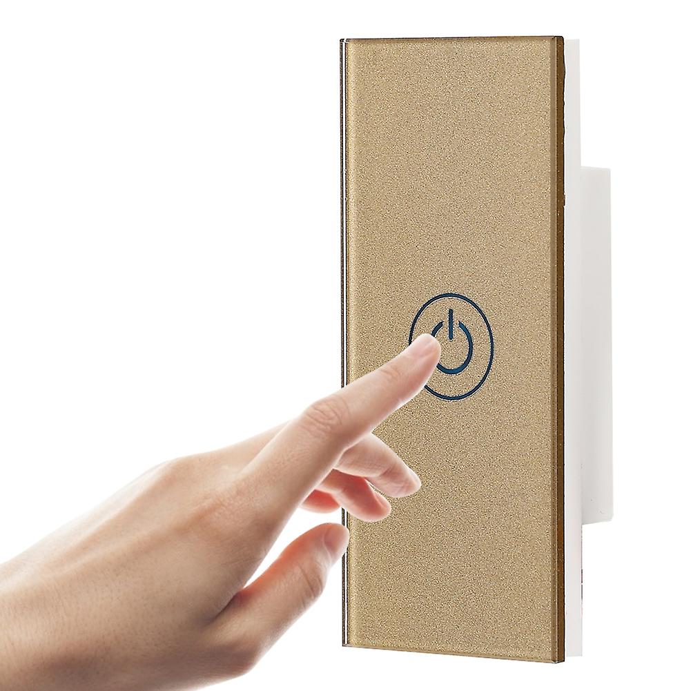 DC12V Touch Exit Button LED Swicth On/Off Door Access Control System ...