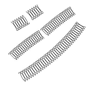 4 stuks rekbare U-vorm legering haar afwerking fixer flexibele clip-vormige kam set haar accessoire voor flyaway haren nieuw