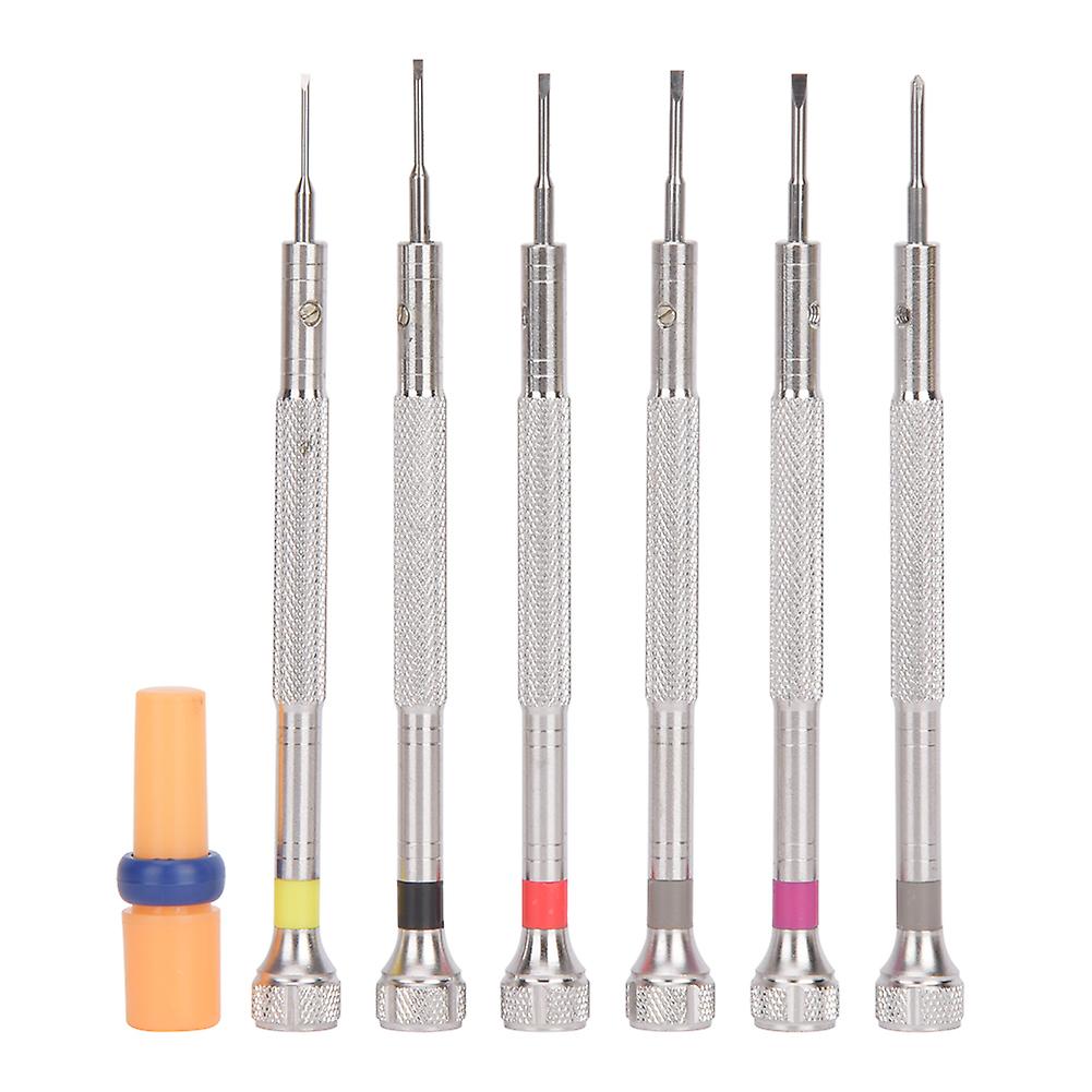 Screwdriver Set, Slotted Crossed Bits, Watches Repair Tools