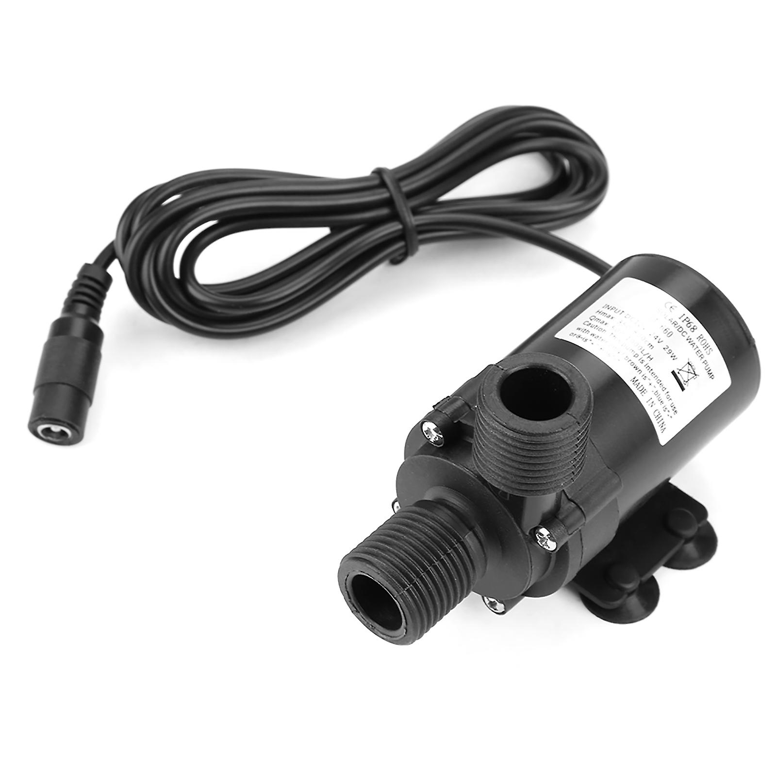 Mini pompe à eau sans is CC pour chauffe-eau solaire 24 V -40 °C ~ 100 °C