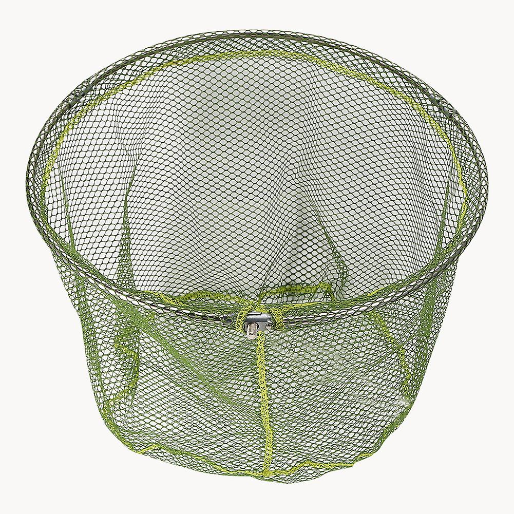 Nimomo Fishing Net Portable Floating Fishing Landing Net Fish Catching Releasing Fishing Tackle Accessory for Outdoor Fishing(green)