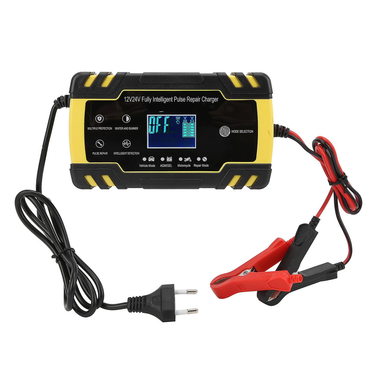 Automatyczna ładowarka 12V/24V naprawa impulsów do motocykla samochodowego