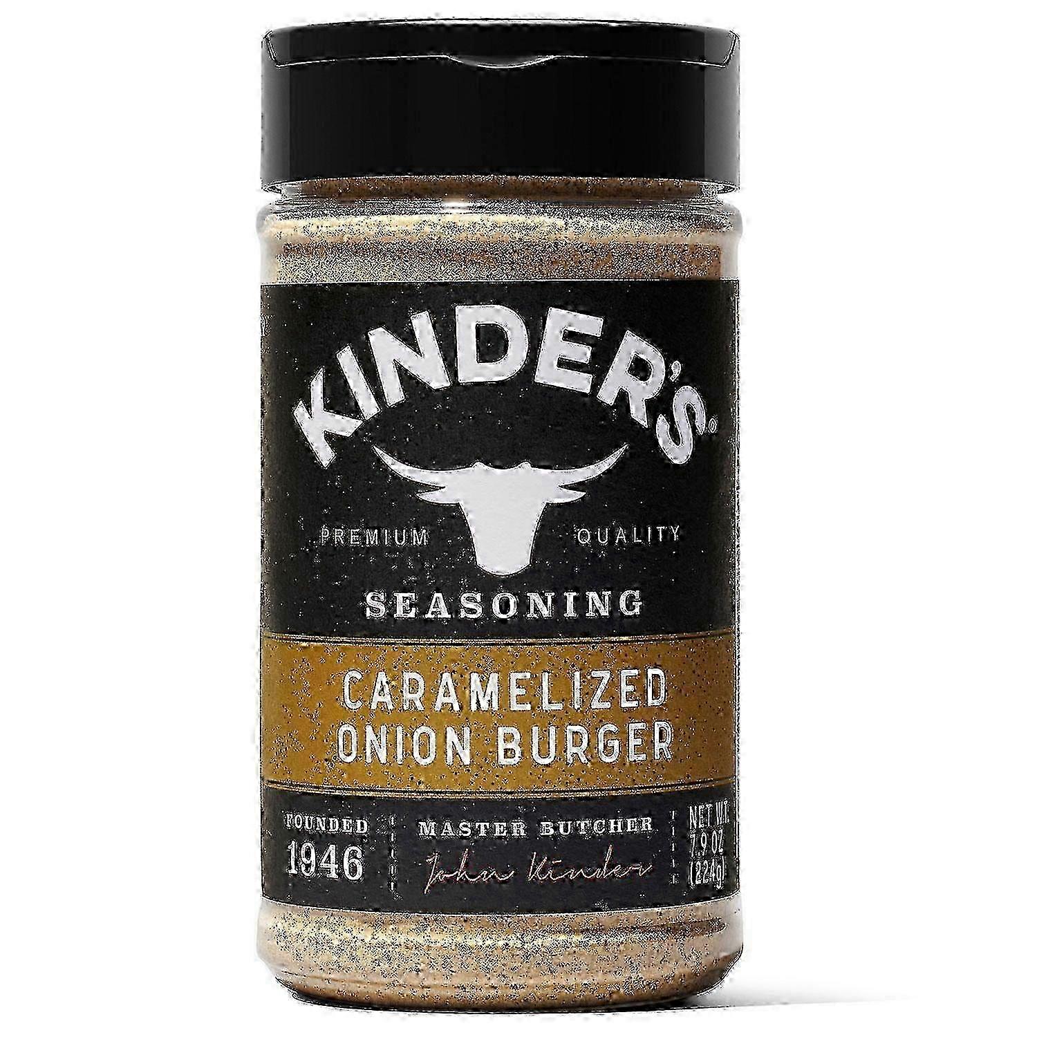 Kinder's Caramelized Onion Burger Rub, 7.9 Oz