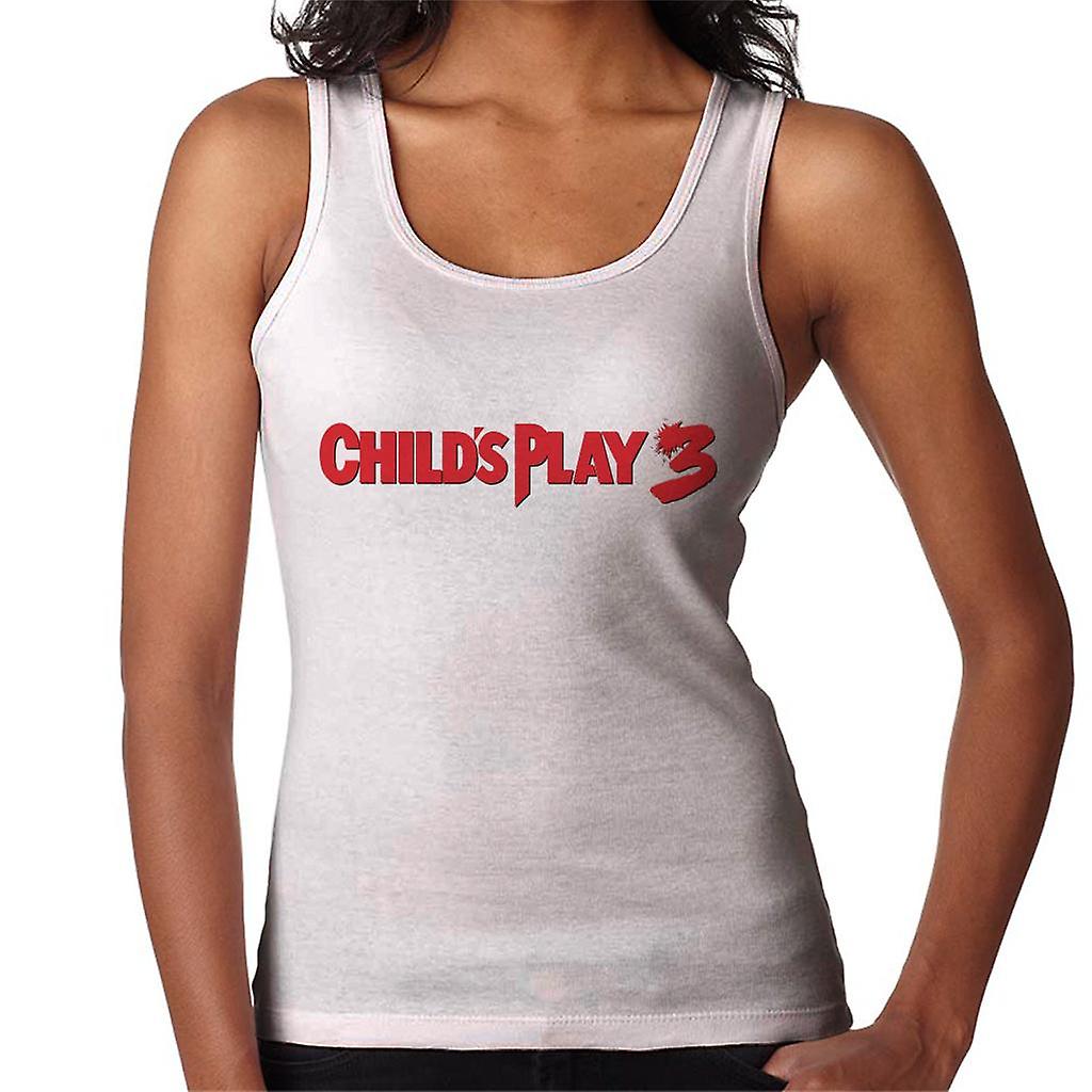 Chucky Childs Play 3 Classic Logo Women's Vest