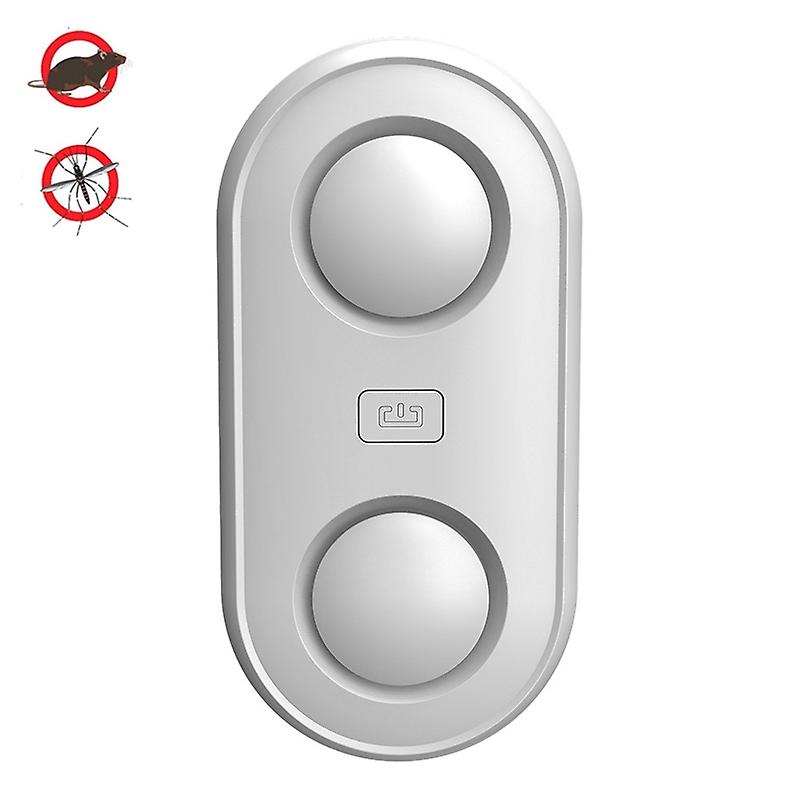 BG312 Smart Double Horn Ultrasonic Mosquito Repeller EU Plug