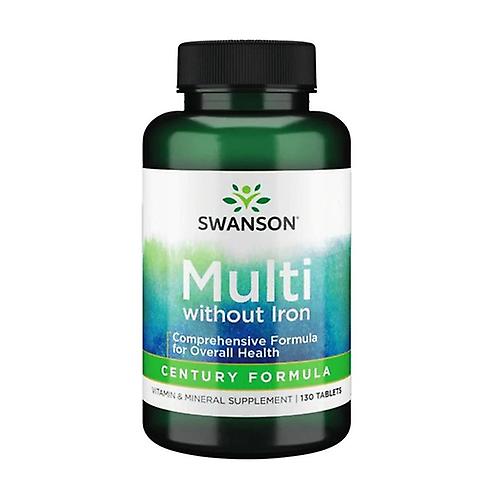 Premium multi without iron - century formula 130 tablets