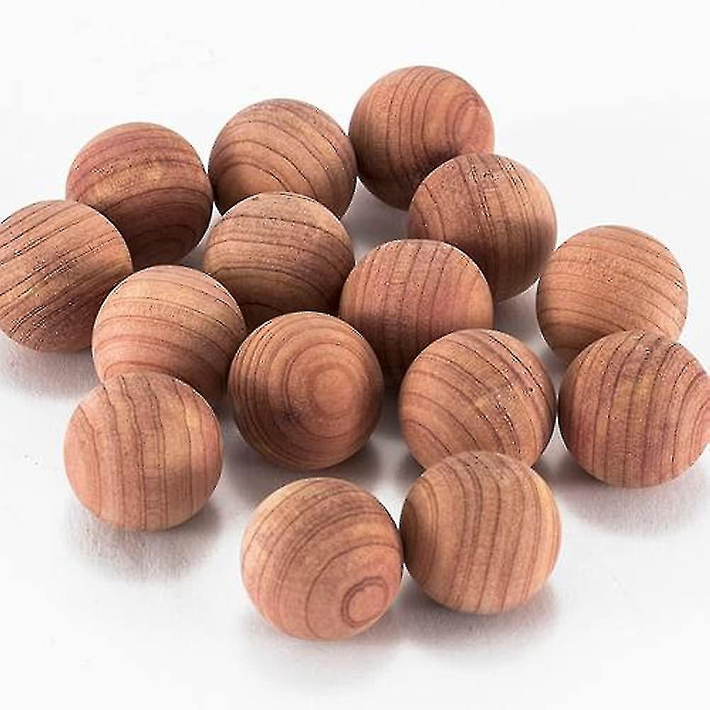 50 Cedar Blocks for Clothes Storage Naturally Fragrant Cedar Balls Wardrobe Freshener Clothes Protec