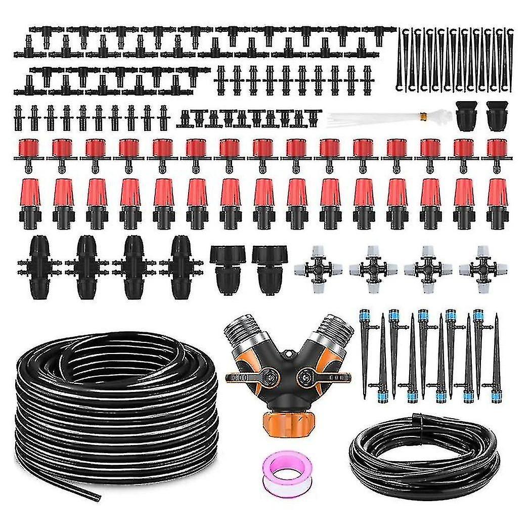Drip Irrigation Kit, Adjustable Irrigation Kit, Irrigation System, Garden Greenhouse Automatic Irrig