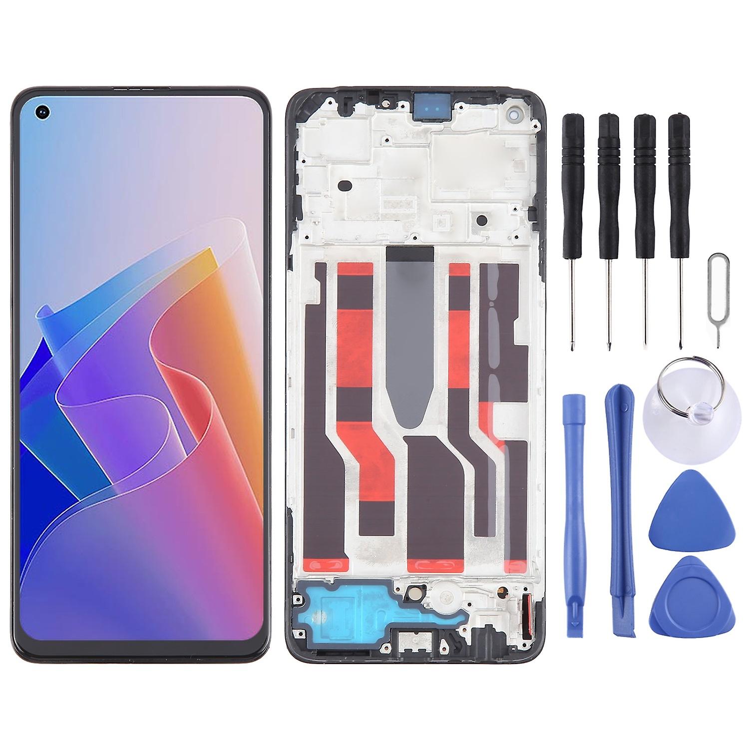Original LCD with Frame For OPPO Reno7 Lite