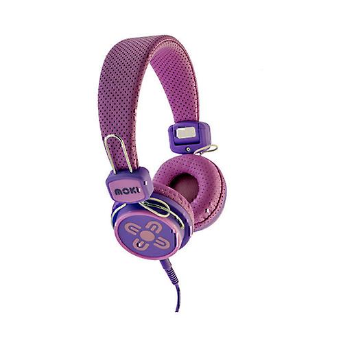 Moki Kids Safe Flexible Comfortable Fit Soft Padded Volume-Limited Headphones