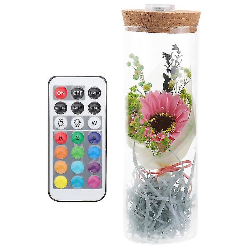 The New 1pcs Preserved Flower Bottle Decor