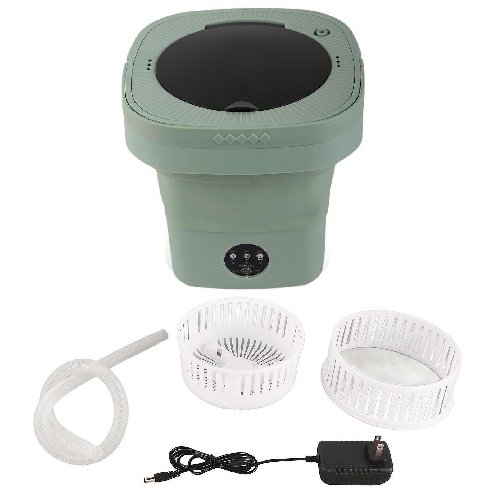 Foldable Washing Machine High Speed 6.5L Large Capacity Soft Semi Spin Drying