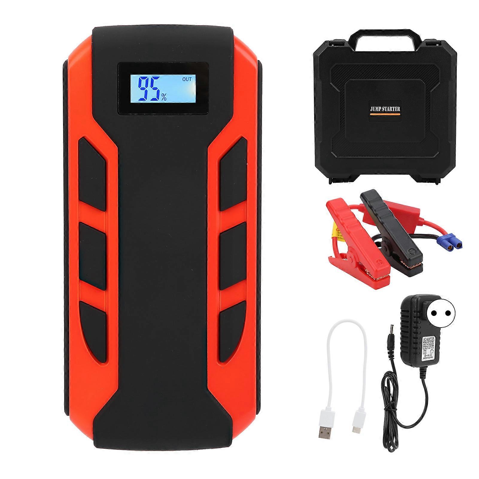 Car Jump Starter 20000mAh USB Power Digital Display Portable for 12V Vans ATVs PickupsEU Plug 220V E2U012