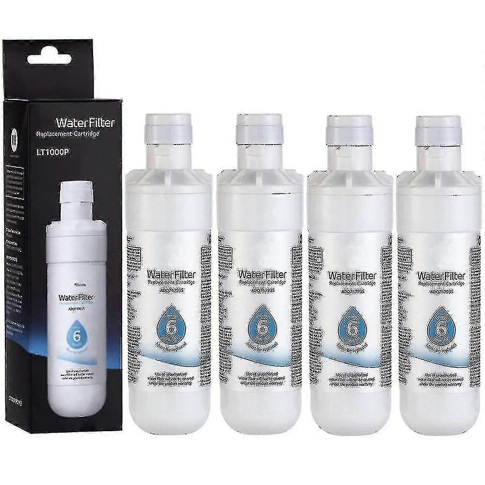 1-4pack Lt1000p Adq747935 Byte av kylskåpsvattenfilter