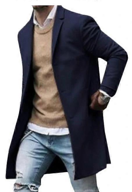 Fashion Men's Single-breasted Winter Jacket