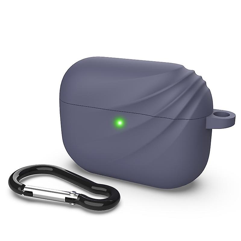 DEVIA silikon ladeetui for AirPod Pro med krok - blå