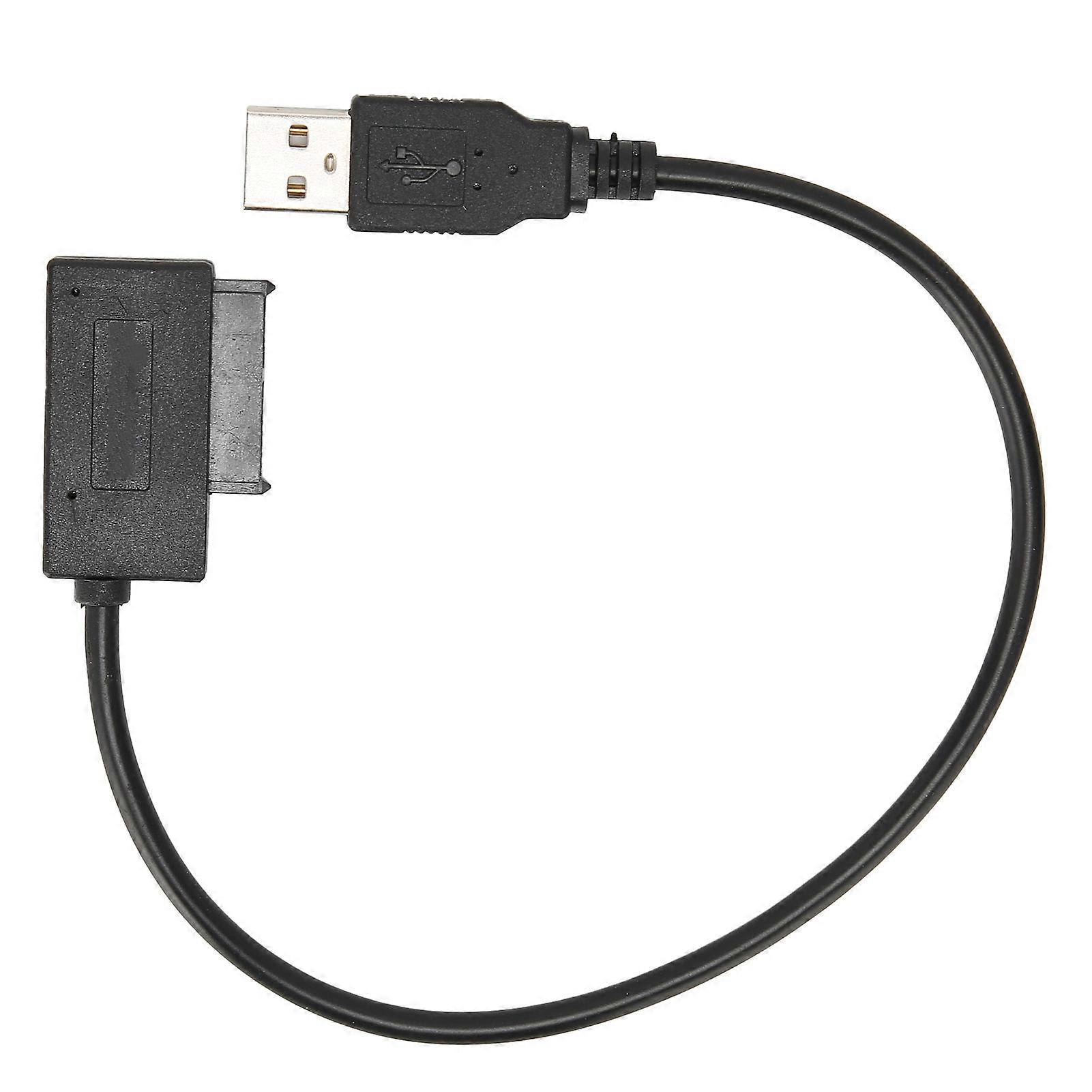 SATA to USB2.0 Hard Disk Adapter Cable Elbow Head for Computer Notebook Optical Drive