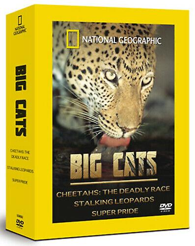 National Geographic Big Cats DVD (2009) cert E 3 discs - Region 2