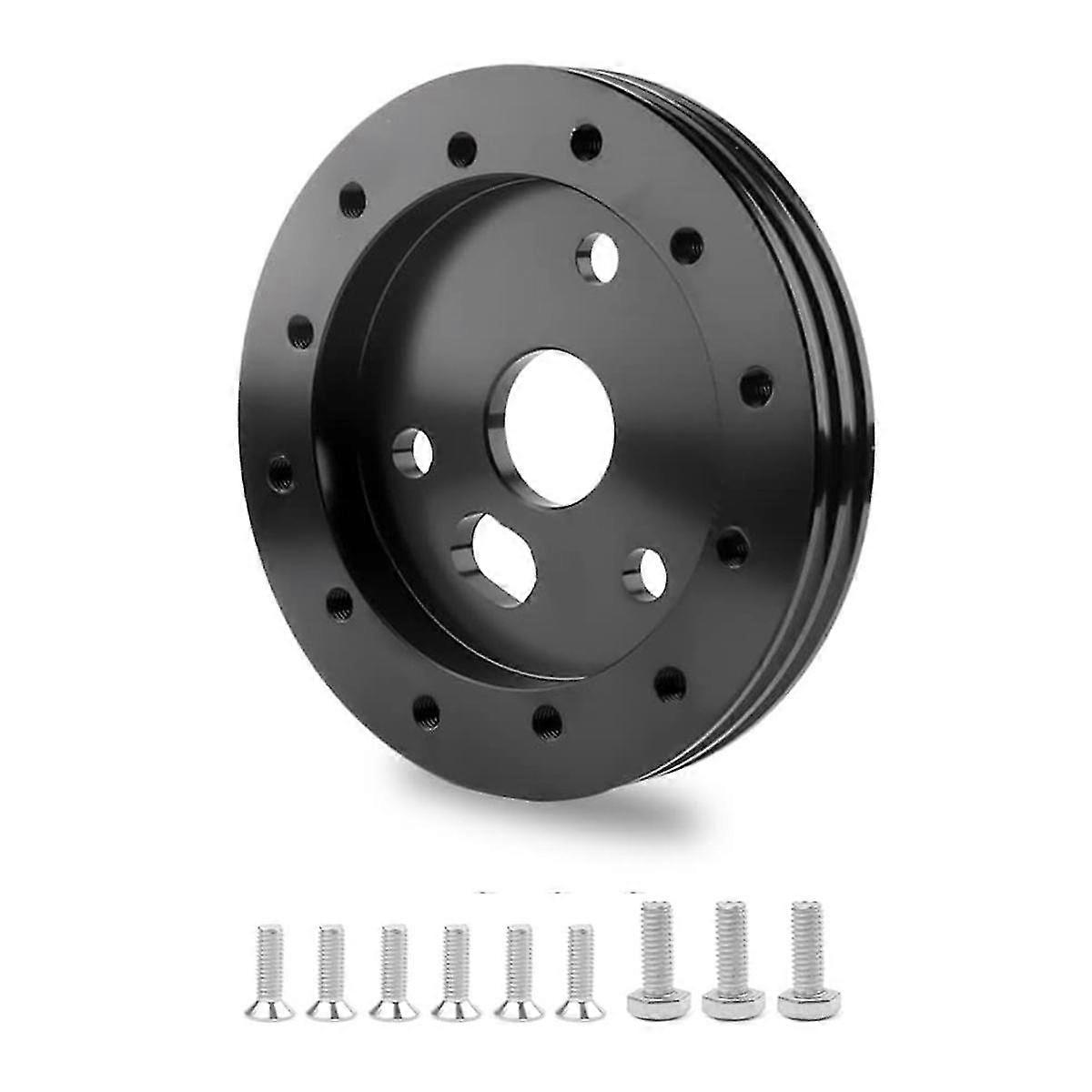 0.5Inch Steering Wheel Hub Adapter Conversion Spacer -for 6 Hole to 3 Hole Steering Wheel Adapter -   -Yx