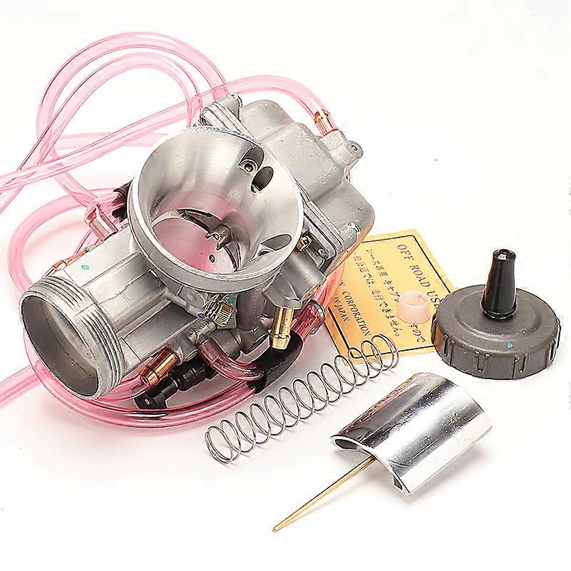 ALCONSTAR 42mm Carburetor For 250cc-500cc Dirt Bike ATV - Fits 2T/4T Engine CR250 LT250 YFZ350