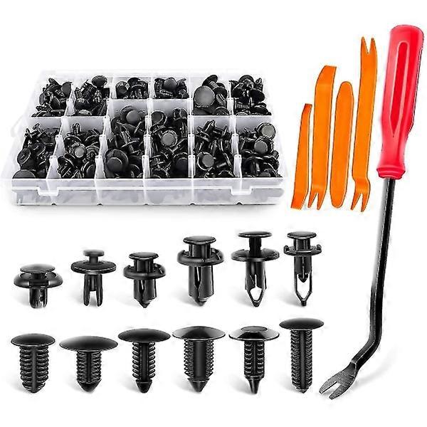 240 pcs Bumper Holder Clips - Car Plastic Rivets for Automotive Body Retainer Repair