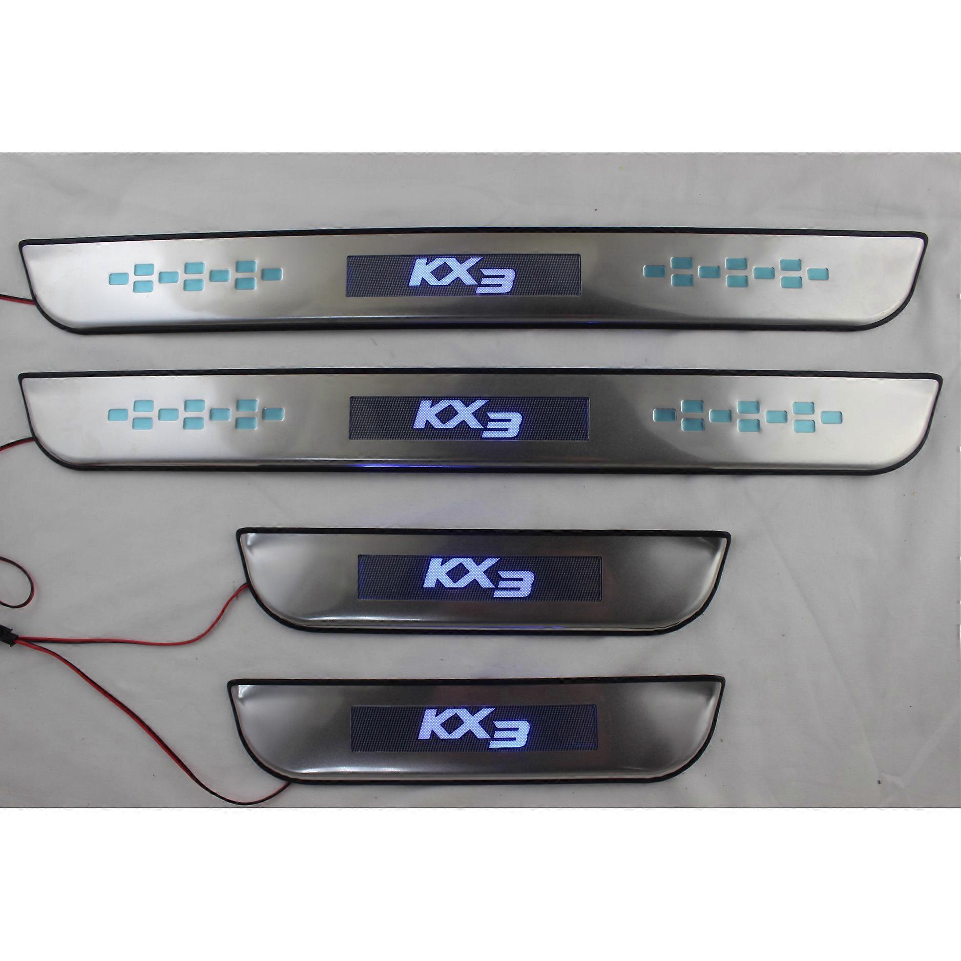 Applicable To Kia Kx3led With Light Welcome Pedal Kia Kx3 Special Led With Light Cold Light Threshold Bar