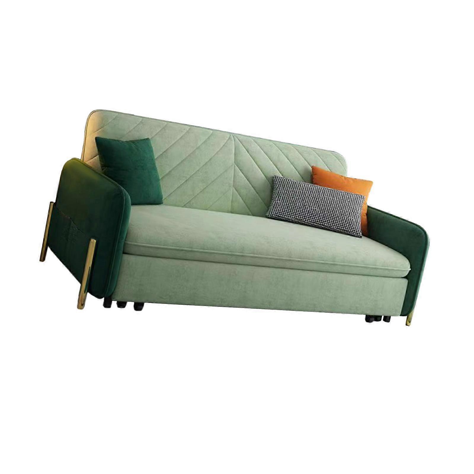 Sofa Bed Lounge Sofa Soft Convertible Sofa Bed for Office Indoor Small Space inner long 1m