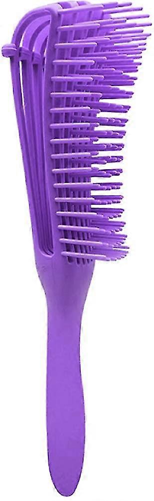 Detangling Brush For Curly, Wavy Hair With African Texture 3a To 4c