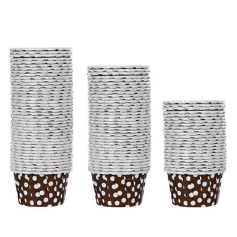 200pcs polka dot pattern party cupcake paper cups muffin cupcake liners baking cups