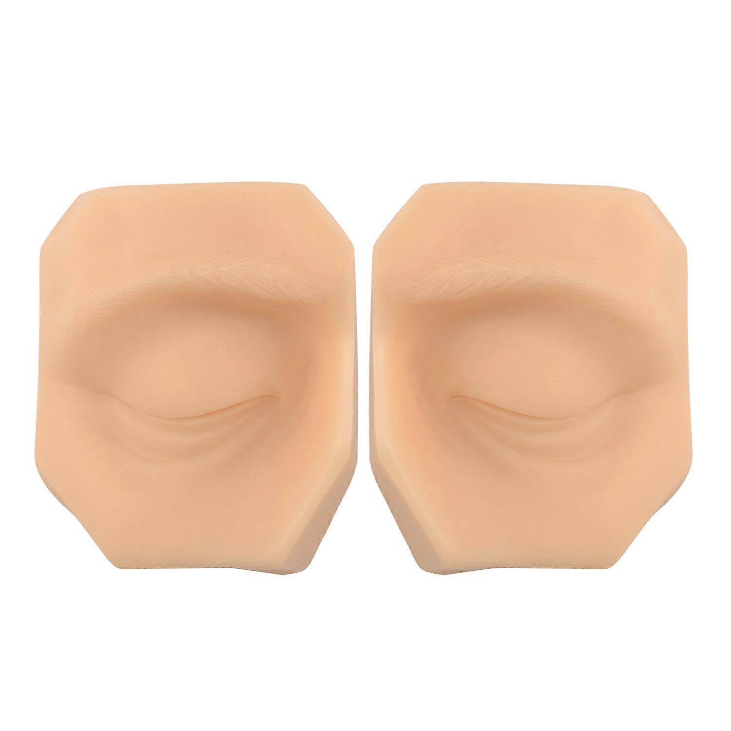 1 Pair Suture Kit Mannequin Eye Skin Model Suturing Training Pad for Nurses and Students Teaching E