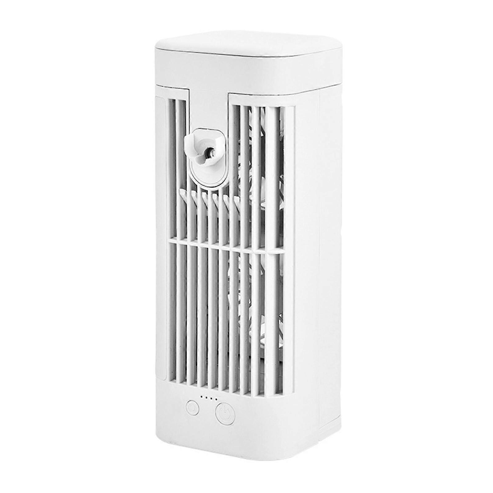 Portable Conditioner Fan with Spray Light Portable Lightweight Mutes Fan for Home Bedroom