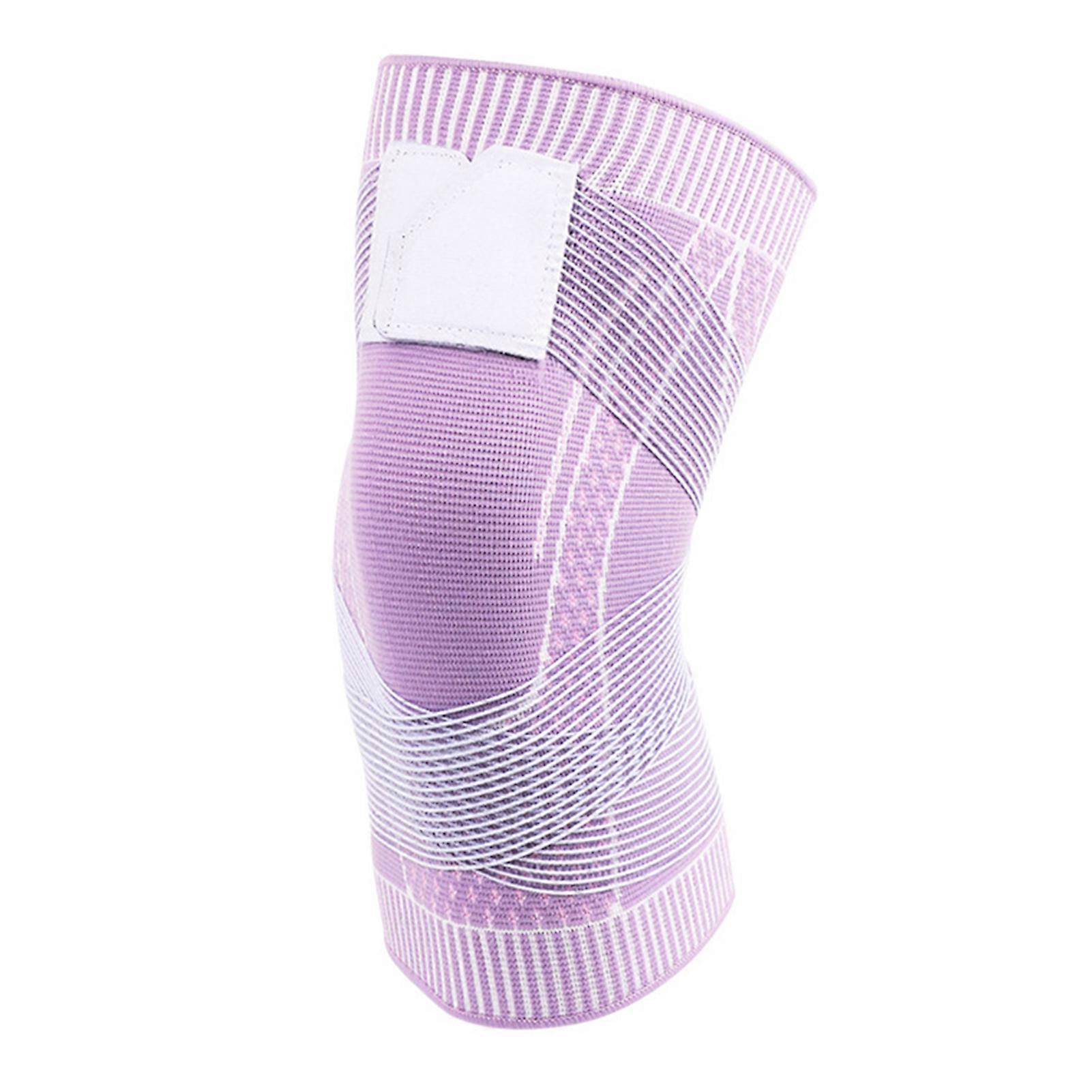 Elastic Compressed Knee Pad Breathable Nylon Sports Knee Bandage for Running