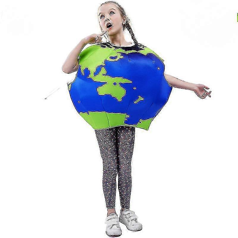 Unisex Planet Earth Day Globe Halloween Carnival Costumes