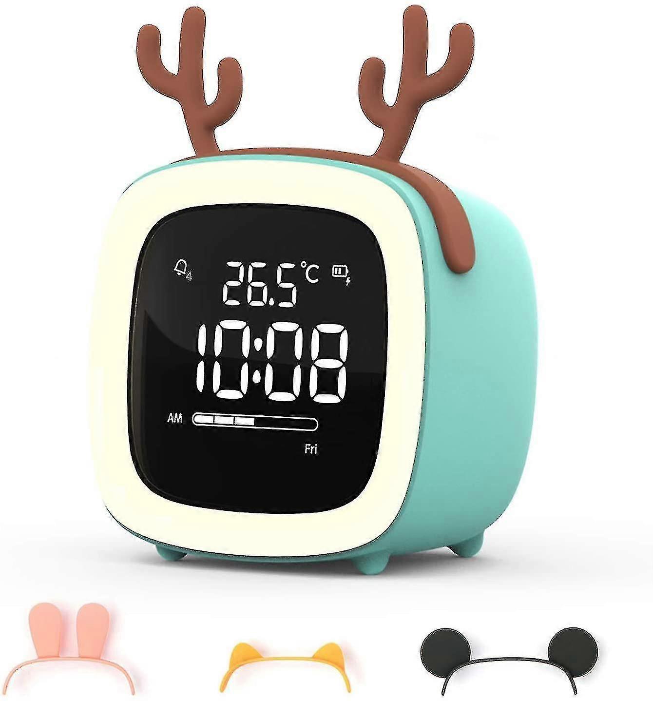 Kids Alarm Clock, Sleep Training Clock For Toddlers Alarm Clock
