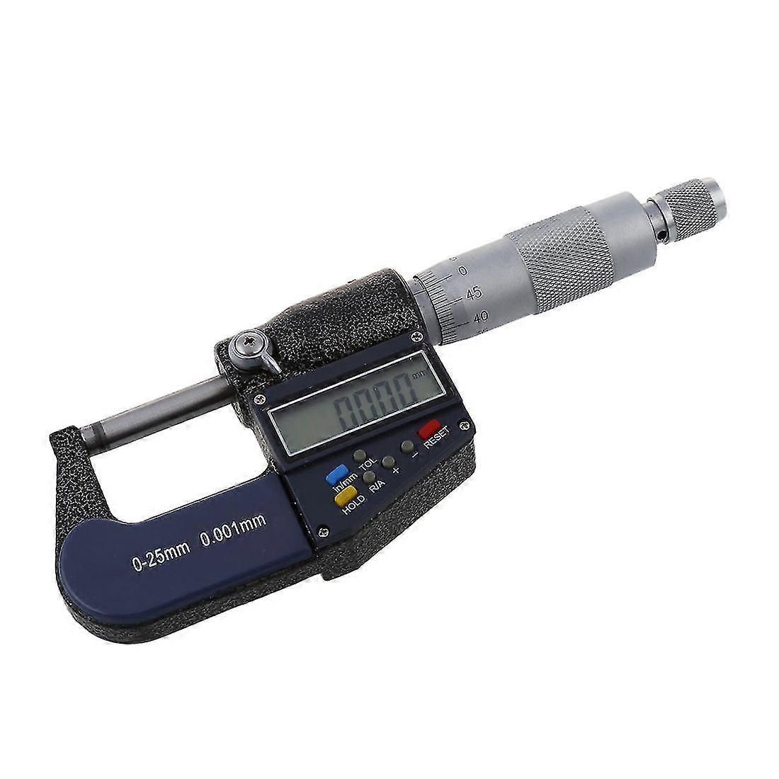 New 25mm/0.001mm Electronic Digital Micrometer