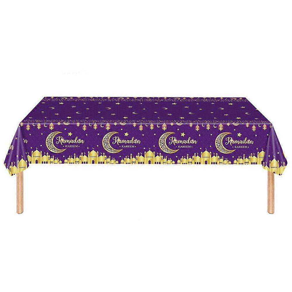 Ramadan Kareem Table Cloth Decoration Eid Mubarak Table Decor Tablecloth Gift